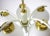 Mid-Century 5 Arms Brass Chandelier by Emi For Sale - Image 9 of 13