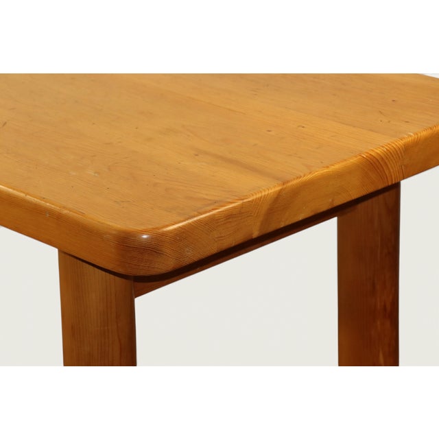 Modernist Pine Table by René Martin, 1960s For Sale - Image 8 of 18