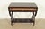 Late 20th Century Councill Modern Regency Dark Mahogany Writing Desk or Console Table For Sale - Image 5 of 13