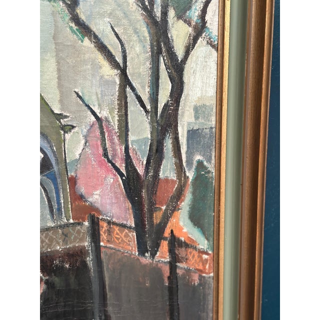Nini Landgren, Church View, 1952, Oil on Canvas, Framed For Sale - Image 9 of 16