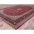Textile 1960 9'9"x13' Ajax Red Hand Knotted Vintage Persian kashan Pure Wool Oriental Rug For Sale - Image 7 of 12