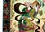 Green Vintage Pictorial Tabriz Rug For Sale - Image 8 of 12