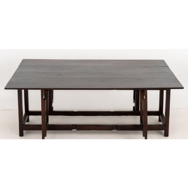 19th Century Georgian Mahogany Gate-Leg Dining Table For Sale - Image 5 of 11