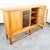 1960s Mid Century Danish Modern Cabinet Credenza Glass Henning Kjernulf White Oak, Attributed For Sale - Image 5 of 12