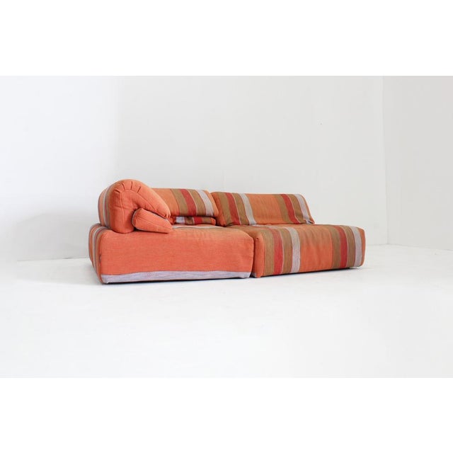 Textile Vintage Voyage Immobile Modular Lounge Sofa from Roche Bobois, 1990s, Set of 4 For Sale - Image 7 of 13