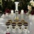 Vintage Vodka Set with Carafe and Six Decorated Glasses, Set of 8 For Sale - Image 4 of 12