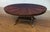 Traditional Large Round Crotch Mahogany Dining Table by Leighton Hall - Made to Order For Sale - Image 3 of 9