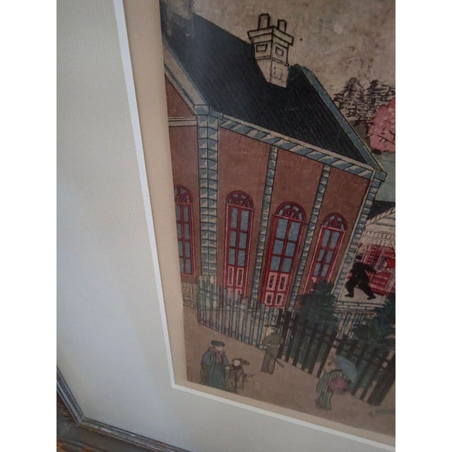 Shimbashi Station Meiji Era Utagawa School Hiroshigi For Sale - Image 4 of 17