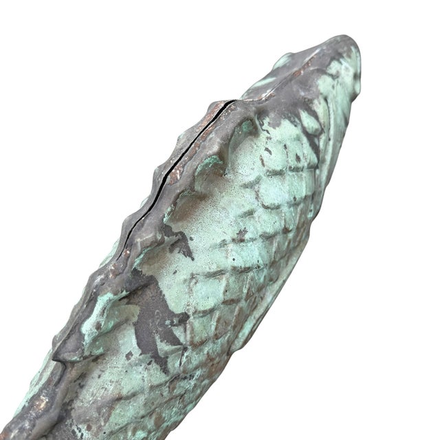 Early 20th Century American Copper Trout Weathervane For Sale - Image 13 of 18