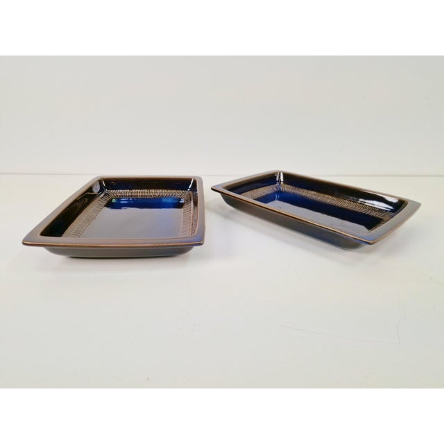 1960s Vintage Swedish Oven Dish by Berit Ternell for Gefle, 1960, Set of 2 For Sale - Image 5 of 12