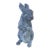 Vintage-Style Cast Garden Rabbit Statue For Sale