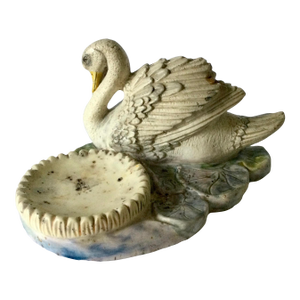 Vintage Swan Trinket Holder, Soap Dish, Catch All