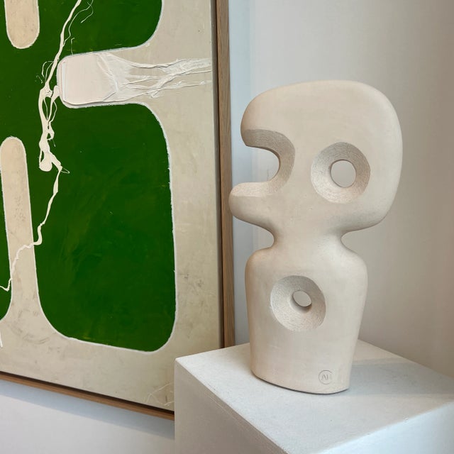 "Nzuri" Original Minimalist Abstract Sculpture by Aude Herledan For Sale - Image 9 of 12