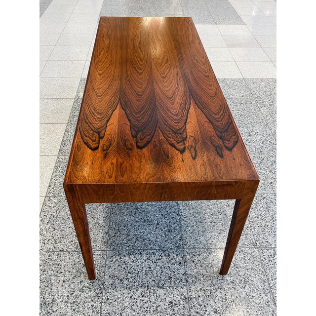 1960s Danish Rosewood Coffee Table For Sale - Image 4 of 9