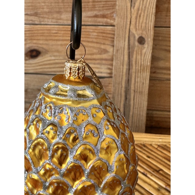 Glass Retired Christopher Radko Eggs Imperiale Ornament For Sale - Image 7 of 10