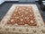 Traditional 7ft 11in × 9ft 11 in Pak-Veg Hand-Knotted Floral Wool Area Rug For Sale - Image 3 of 12