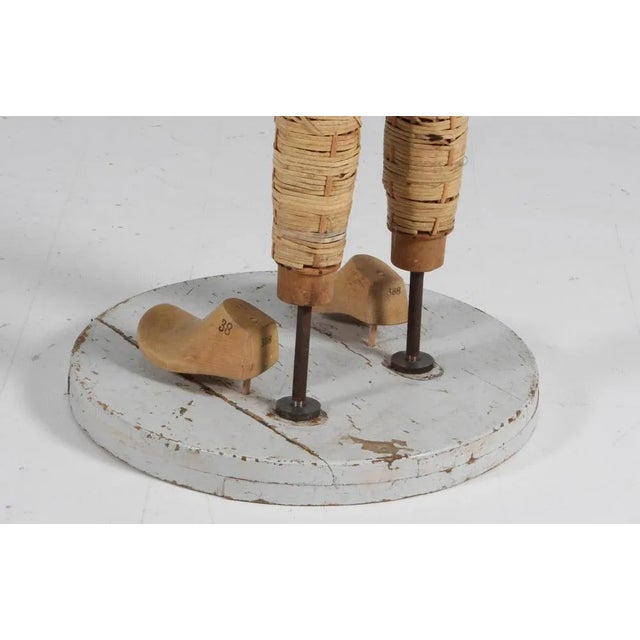 Anitque Mannequin in Bamboo, Cane, Wood and Steel, 1890s For Sale - Image 9 of 10