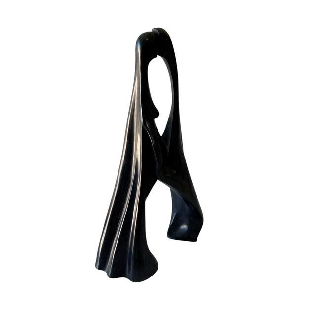 1980s Marcelo Morandin, Latin American Art Figurative Abstract Bronze Sculpture Lovers Marcelo Morandin, 1988 For Sale - Image 5 of 12