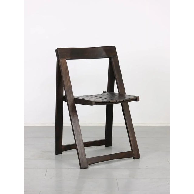 1960s Vintage Trieste Folding Chair by Aldo Jacober for Bazzani For Sale - Image 5 of 18