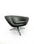 Black Vintage Swedish Pod Swivel Chair, 1960s For Sale - Image 8 of 17