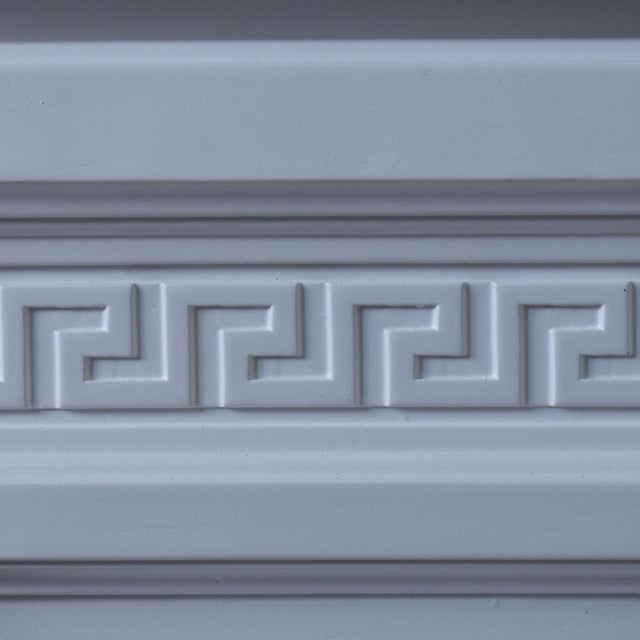 1980s Faux Bamboo Greek Key Dresser For Sale In West Palm - Image 6 of 6