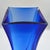 1970s Mid-Century Murano Cobalt Blue Sommerso Helix Twist Glass Vase, 1970s For Sale - Image 5 of 9