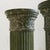 Antique Italian Neoclassical Green Marble Fluted Pedestal For Sale - Image 9 of 18