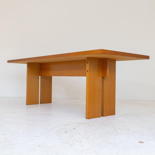 Rectangular Wooden Table, 1970s For Sale - Image 6 of 11