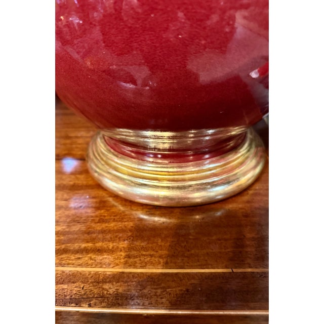 Wood Christopher Spitzmiller "Single Gourd" Lamps - a Pair For Sale - Image 7 of 11