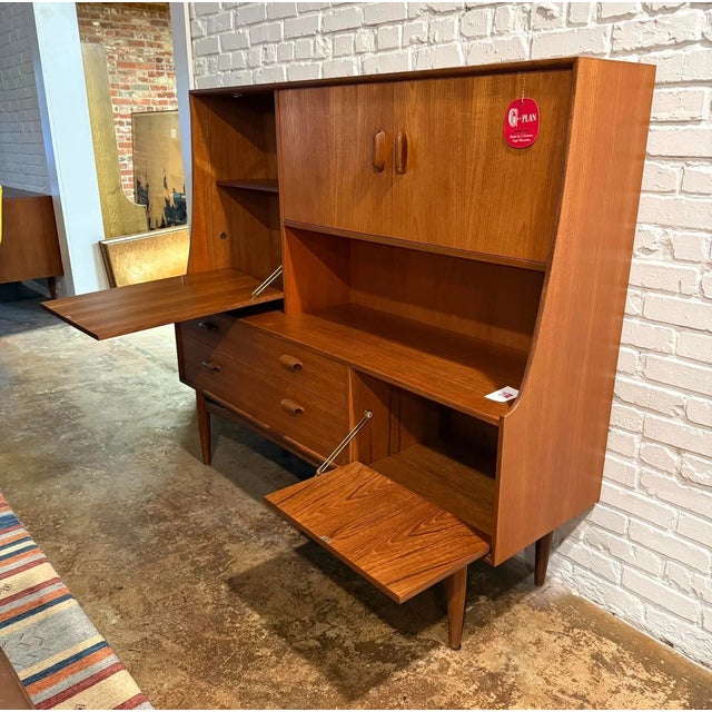 Mid-Century Modern Mid-Century Modern G-Plan Brasilia Highboard by Victor Wilkins For Sale - Image 3 of 6