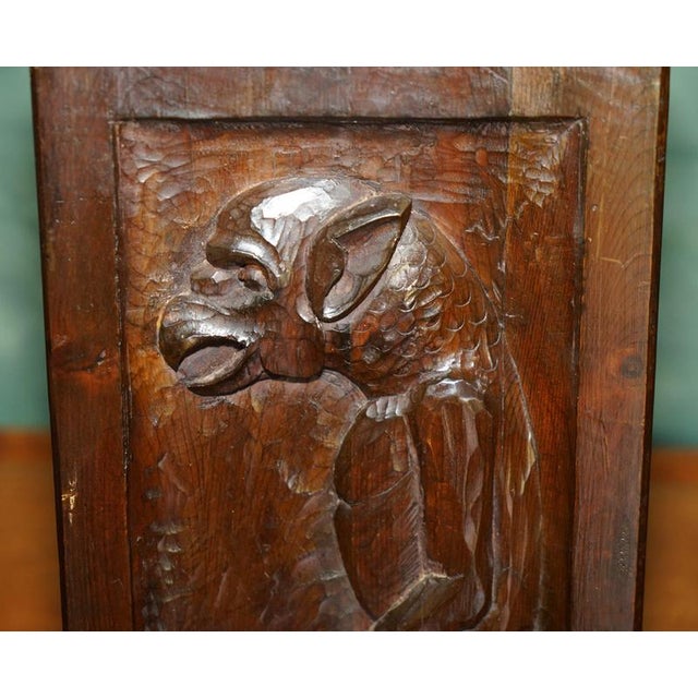 Antique Gothic Carved Bookends, 1600s, Set of 5 For Sale - Image 17 of 18