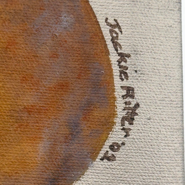 Contemporary Original Pear Still Life Oil Painting on Gallery Wrapped Canvas 2002 For Sale - Image 3 of 9