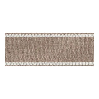 Schumacher Sullivan Tape Indoor & Outdoor in Taupe For Sale