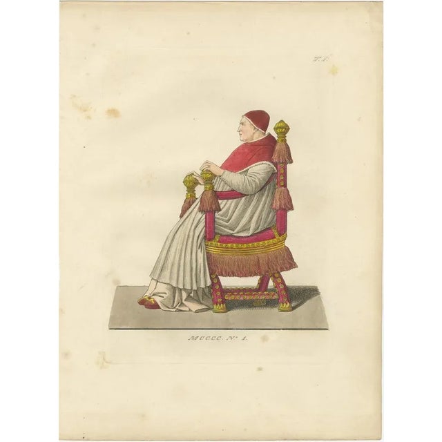 Title: historical portraits of sixtus iv, platina, and a noble englishwoman : this refined compilation of three hand-...