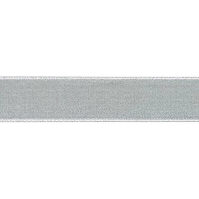 Sample - Schumacher Velvet Tape Medium in Mineral For Sale