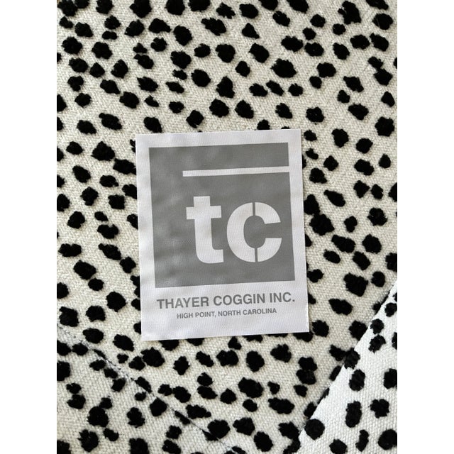 Thayer Coggin Roger Lounge Chair in Fireball For Sale - Image 10 of 12