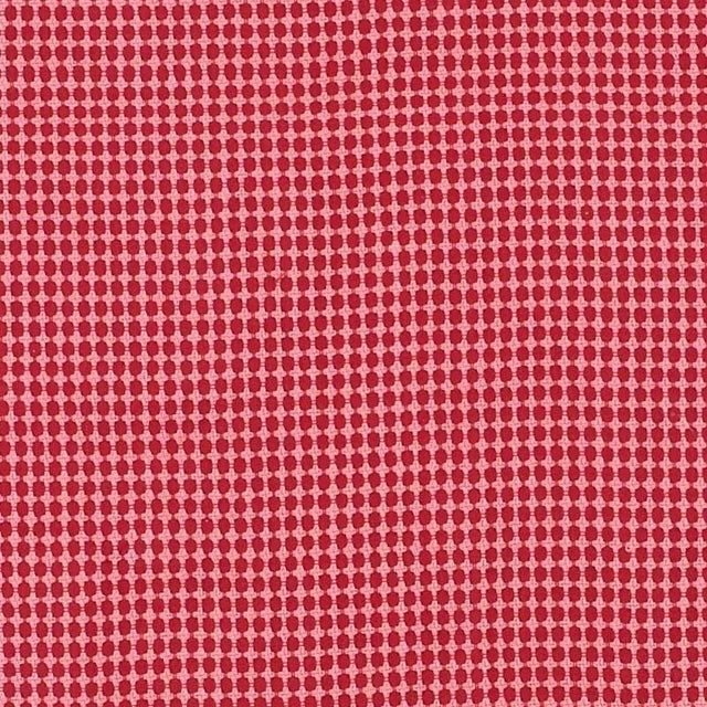 Sample - Schumacher Zipster Fabric in Red & Pink For Sale