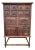 Spanish Renaissance Revival Carved Oak Cabinet, Early 20th Century For Sale