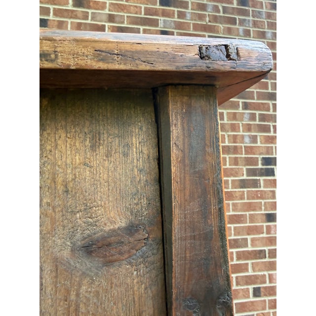 Early 18th Century Chinese Bamboo Kitchen Cabinet Qing Dynasty For Sale - Image 12 of 12