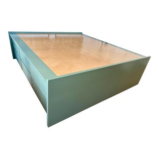 Thompson 12-Drawer King Platform Bed by Urbangreen Furniture, Brooklyn, 2017 For Sale