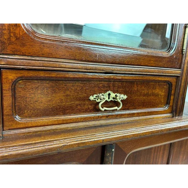 Art Nouveau Bookcase, 1890s For Sale - Image 13 of 17