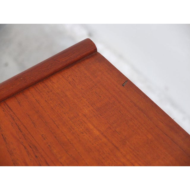 Danish Teak Sideboard with Tambour Doors by Arne Vodder, 1960s For Sale - Image 17 of 18