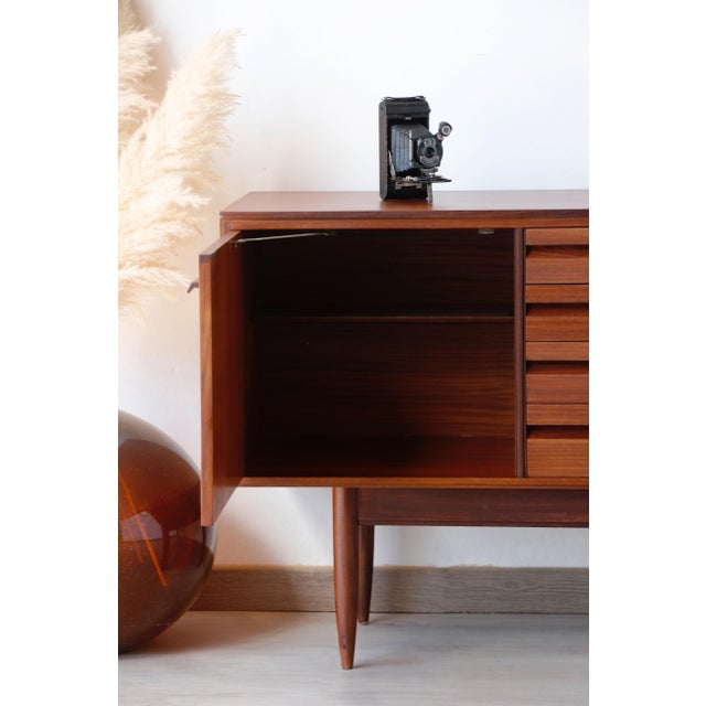 Wood British Modern Sideboard from White & Newton, 1960s For Sale - Image 7 of 18
