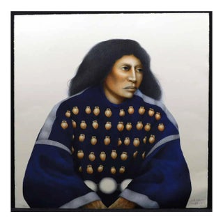 Frank Howell "Lakota Women" Lithograph on Paper Hand Signed For Sale