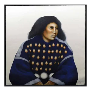 Frank Howell "Lakota Women" Lithograph on Paper Hand Signed