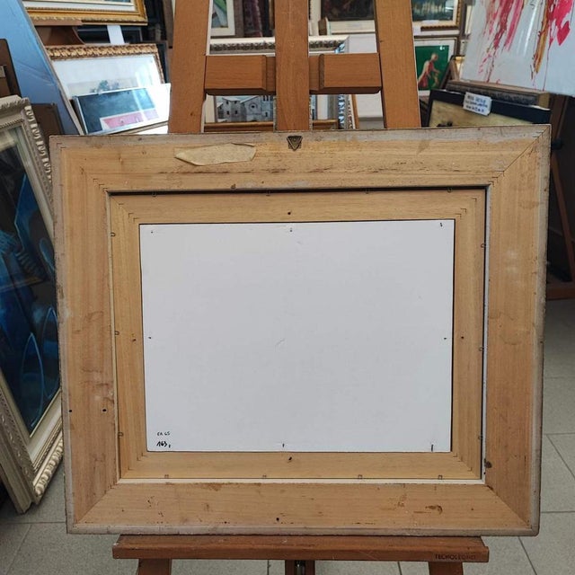 Walter Piacesi, Watercolour, Framed For Sale - Image 7 of 10