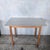Mid-Century Blue Floral Formica Kitchen Dining Table For Sale - Image 3 of 7