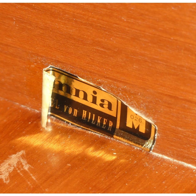 Wood Mid-Century String Ladder Shelving System by Ernst Dieter Hilker for Omnia For Sale - Image 7 of 18