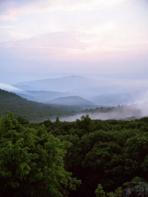 Contemporary Minimalist Landscape 'Shenandoah', Large 27 X 36" Fine Art Photography Print