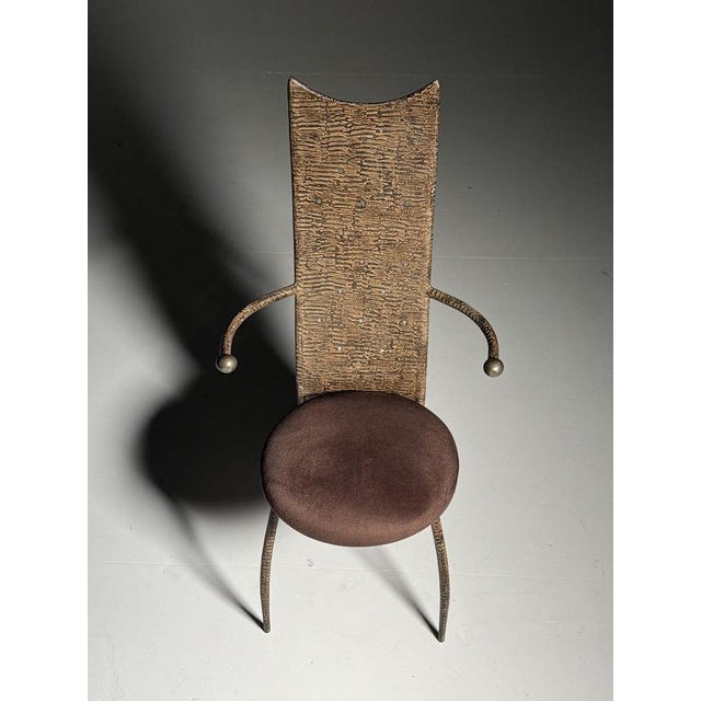 1980s Postmodern Lounge Chair, 1990 For Sale - Image 5 of 14